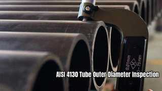 AISI 4130 Tube Outer Diameter Inspection