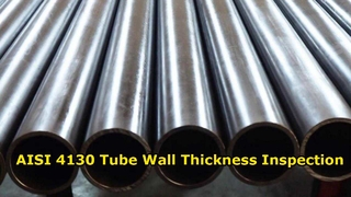 AISI 4130 Tube Wall Thickness Inspection