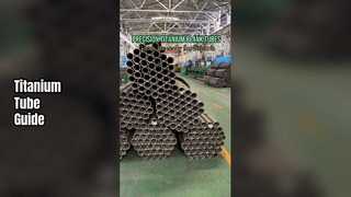 How to Choose the Right Titanium Blank Tube?